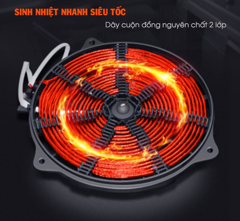 Bếp từ công nghiệp hầm đôi 15kw