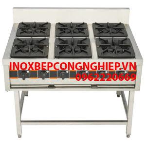 Bếp âu 6 họng chân cao