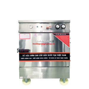 Tủ nấu cơm công nghiệp 4 khay điện có điều khiển
